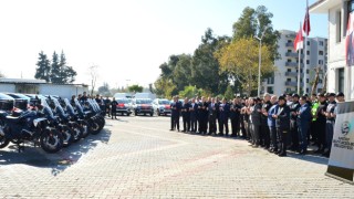 Hatay Büyükşehir Belediyesinin emniyete hibe ettiği araçlar hizmete başladı