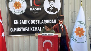 Hatay’da 10 Kasım kapsamında Atatürk hatıra defteri oluşturuldu