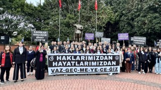 Hatay’da kadına yönelik şiddete karşı farkındalık yürüyüşü yapıldı