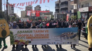 Mersin’de ”Anamur Tarım ve Tropikal Ürünler Fuarı” başladı