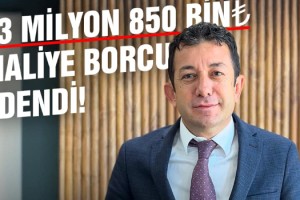 13 Milyonluk Borç Sıfırlandı: Bahçe Belediyesi’nden Büyük Başarı