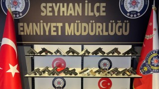 Adana’da operasyon ve denetimlerde 32 silah ele geçirildi