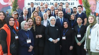 Emine Erdoğan, Hatay Engelli Sosyal Girişimcilik Merkezi’nin açılışını yaptı