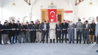 Hatay’da hayırseverin desteğiyle yapılan cami ibadete açıldı