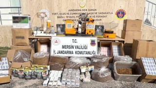 Mersin’de 73 bin 500 makaron ele geçirildi