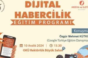 Osmaniye Korkut Ata Üniversitesi’nde Dijital Habercilik Eğitimi Başlıyor