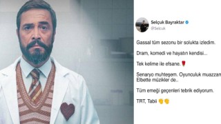 Selçuk Bayraktar'dan Gassal Dizisine Övgü: "Bir Solukta İzledim"