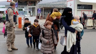 Suriyelilerin Hatay’daki sınır kapılarından ülkelerine dönüşü sürüyor