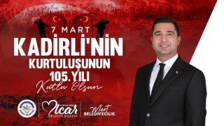 Kadirli Belediye Başkanı Olcar’dan 7 Mart Mesajı