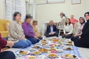 Kadirli Kaymakamı Erdinç Dolu, Umut Evi Sakinleriyle İftar Yaptı