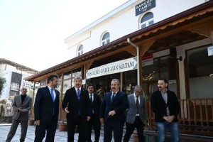 Salih Bahçeli Camii’nde Minare Yenilendi