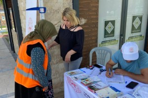 Osmaniye'de obeziteye dikkat Çekmek için stant açıldı