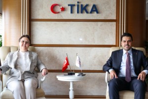 Derya Yanık’tan TİKA Başkanı Abdullah Eren’e Ziyaret