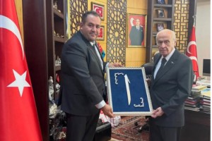Yörük Beyi Fettah Acı, MHP Lideri Bahçeli’yi Ziyaret Etti