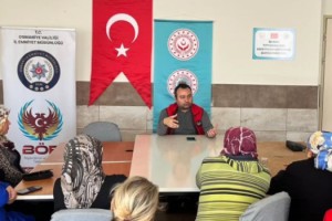 Toprakkale’de ADEM Kursiyerlerine Terörle Mücadele Eğitimi Verildi