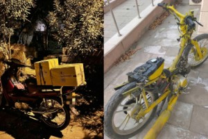 Toprakkale’de Çalıntı Motosikleti Boyayarak Gizlemek İstedi, Yakalandı