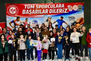 Osmaniye Yer Fıstığı Tenis Turnuvası 12 Kategoride Sona Erdi