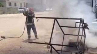 Osmaniye’de Elektrikli Motosiklet Yangını Paniğe Neden Oldu