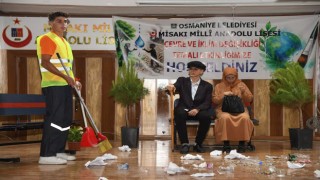 Osmaniye’de Çevre Bilinci Sahneye Taşındı