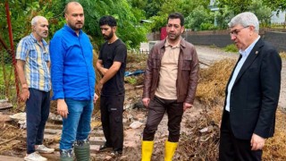 Osmaniye'de Şiddetli Yağış Sele Dönüştü