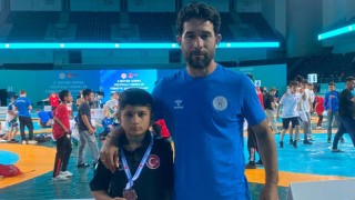 Osmaniyeli Güreşçi Fevzi Gök Türkiye Üçüncüsü Oldu