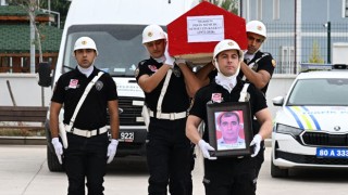 Polis Memuru Kalkan Son Yolculuğuna Uğurlandı