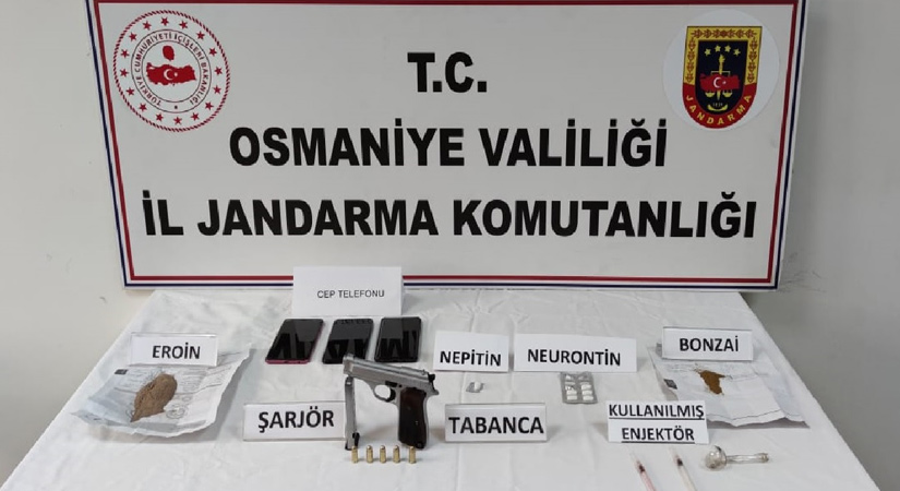 Jandarma’dan uyuşturucu operasyonu