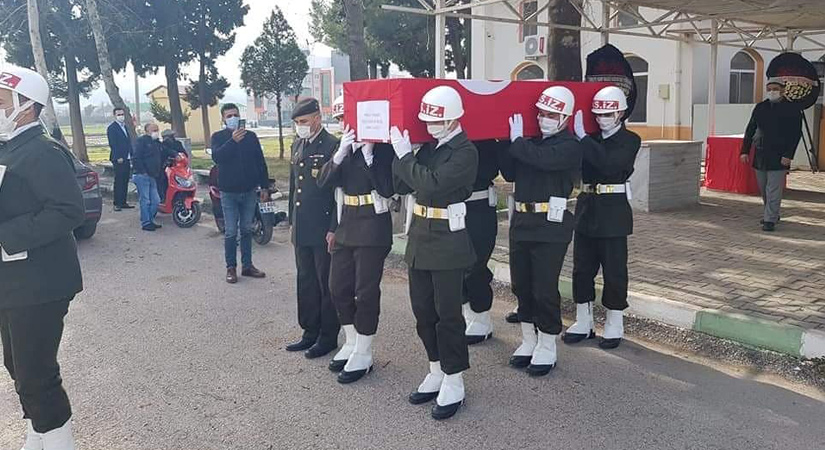 Kıbrıs Gazisi Halil Yamacı son yolculuğuna uğurlandı...
