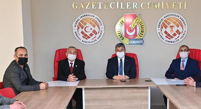 Vali Yılmaz’dan Gazetecilere ziyaret