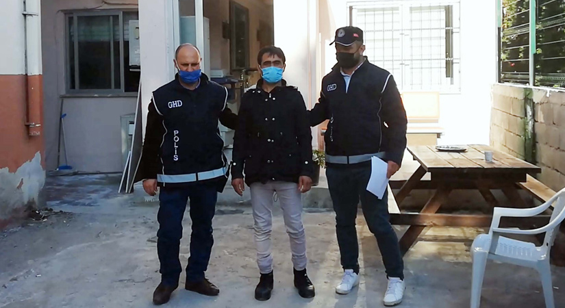 Afganistan uyruklu düzensiz göçmen yakalandı