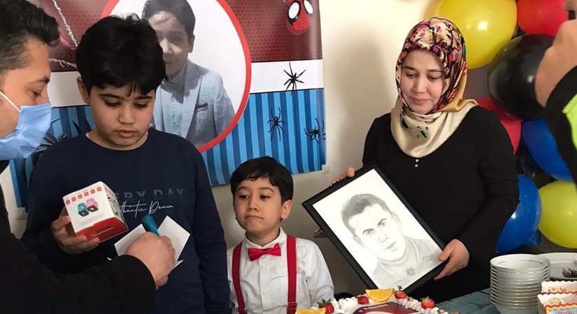 Şehit Özel Harekâtçının ailesine ziyaret