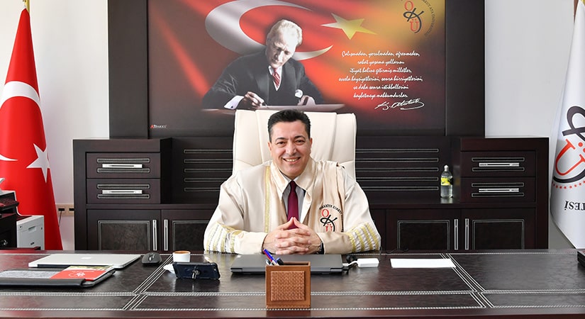 OKÜ’de devir- teslim yapıldı