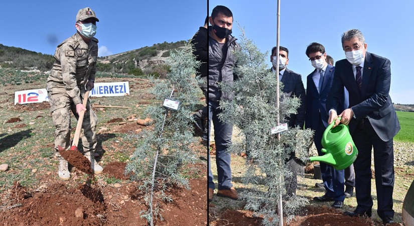 Osmaniye’de, 112 Günü’nde 112 Fidan Dikildi