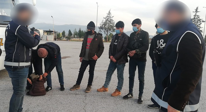 Osmaniye’de 6 düzensiz göçmen yakalandı