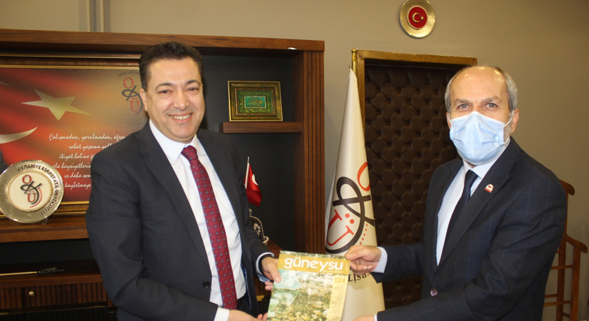 CGC'den OKÜ Rektörü Prof. Dr. Turgay Uzun'a ziyaret