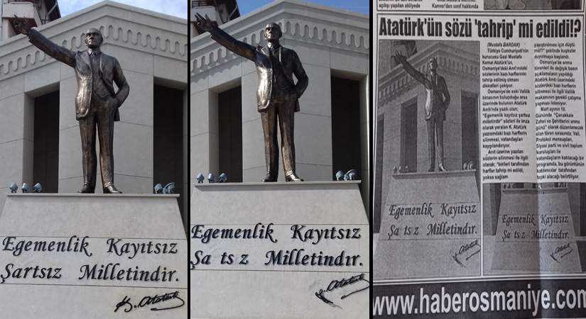 Duyarlılık gösteren ilgililere teşekkürler!...