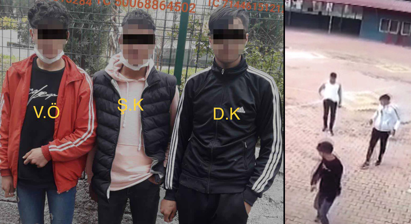 Kantin hırsızları yakalandı