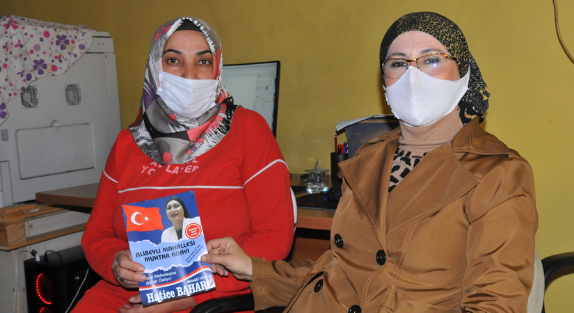 Muhtar Adayı Hatice Bahar’dan Gazetemize Ziyaret