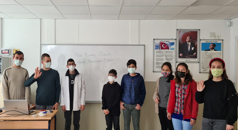 Öğrencilerin projesi yoğun çalışmayla hazırlandı