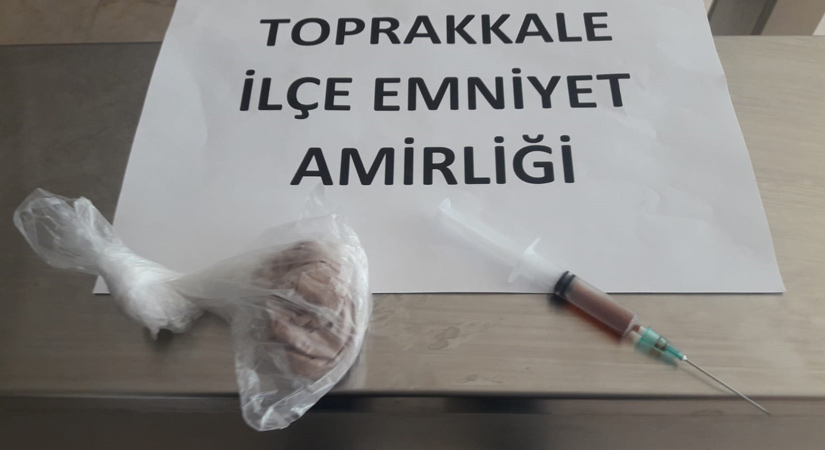 Şüphe üzerine durdurulan araçta uyuşturucu bulundu