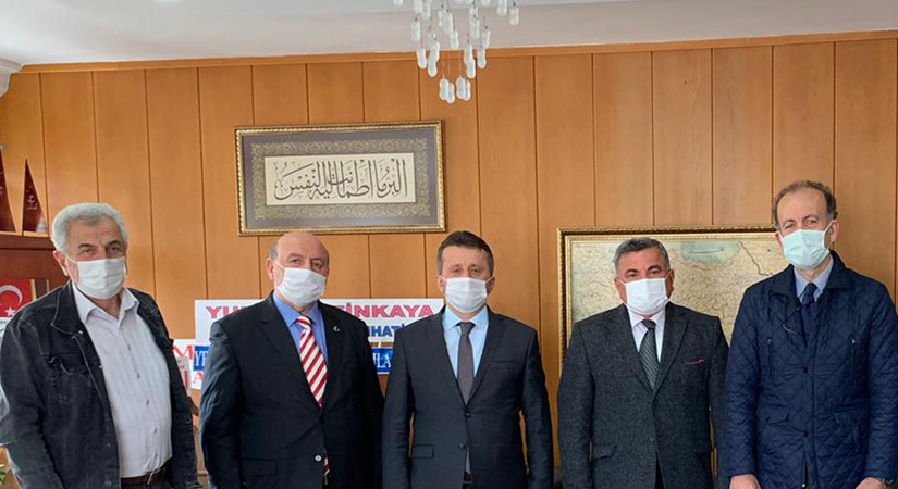 Cami heyetinden Müftü’ye ziyaret