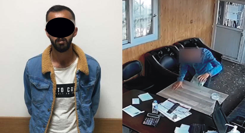 Hırsızın “Sadaka Kutusunu Çalması” Kameraya Yansıdı