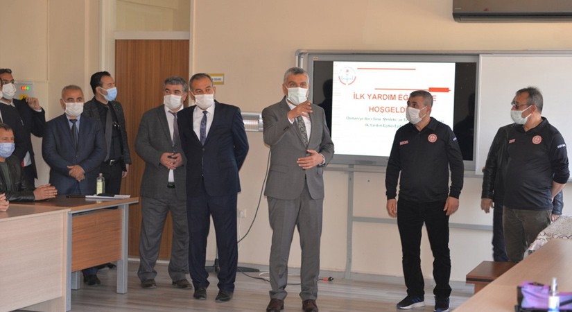 Milli Eğitim’de İlk yardım merkezi açıldı