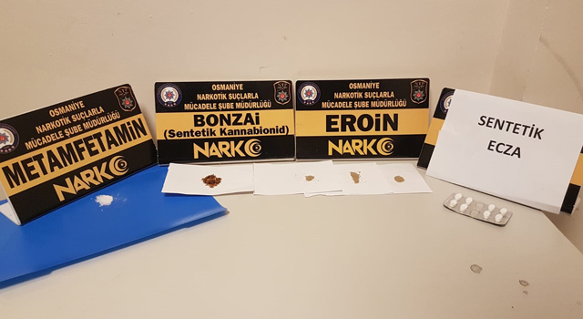 Osmaniye’de uyuşturucu operasyonu: 3 gözaltı