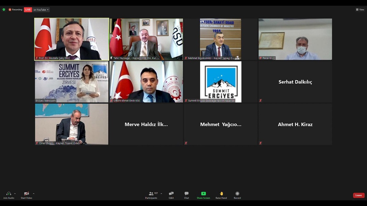 Kayseri’de ‘Summit Erciyes’ rüzgarı