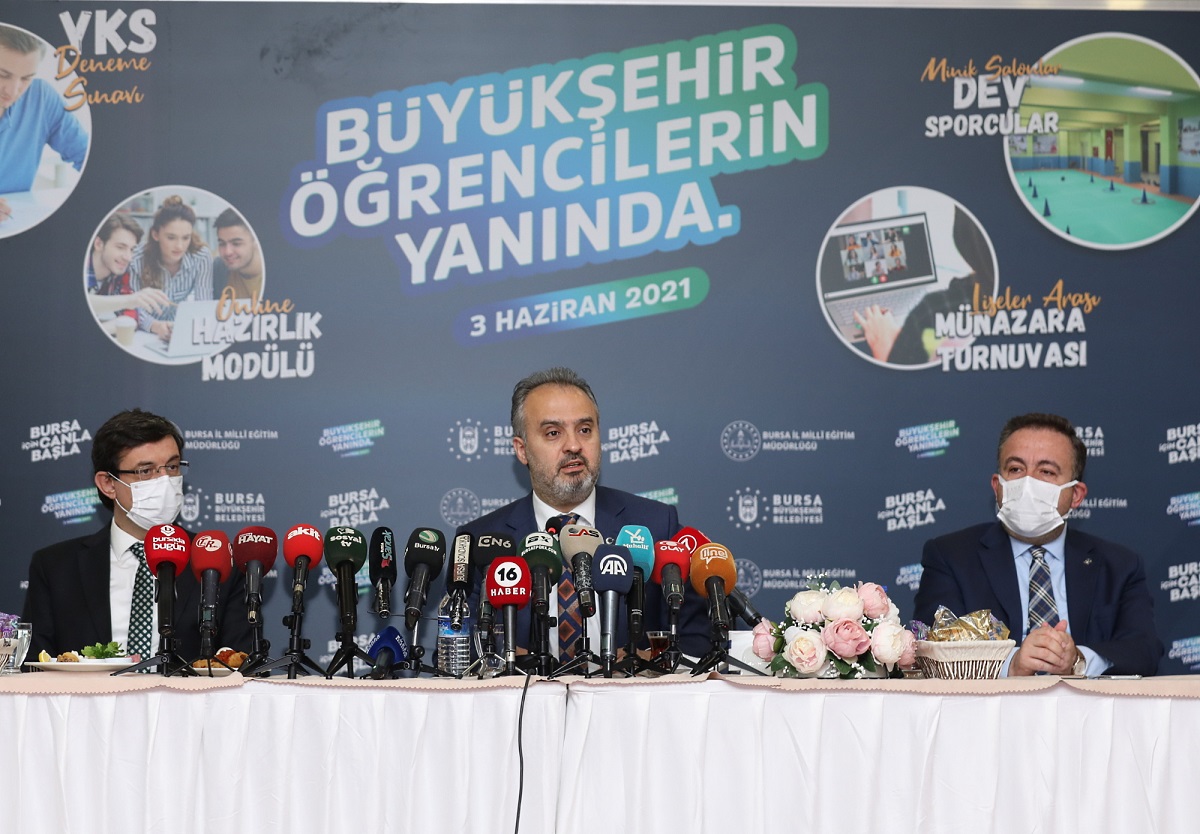 Bursa Büyükşehir’den eğitim atağı