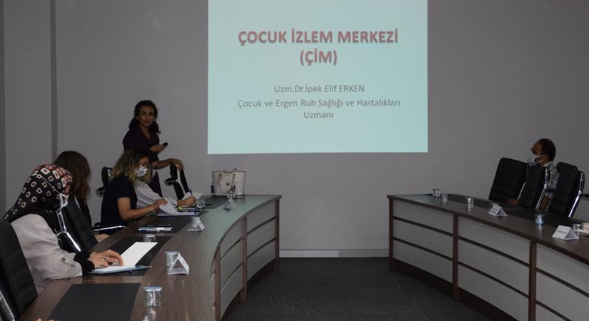 Çocuk İzlem Merkezi toplantısı yapıldı