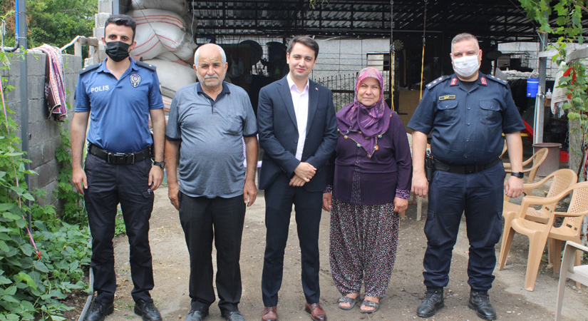 Kaymakam Kahraman, Babalar Gününde Şehit Babalarını ve Gazileri Unutmadı