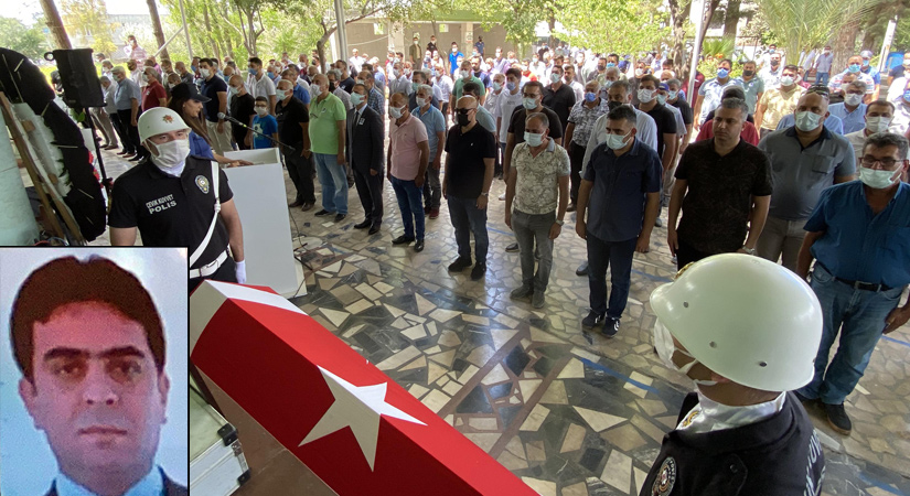 Kazada ölen polis memuru Osmaniye’de toprağa verildi