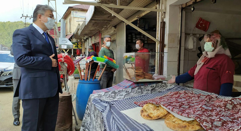 Vali Yılmaz, Zorkun yaylasında denetimlerde bulundu